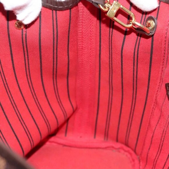 LOUIS VUITTON Damier Ebene Neverfull PM Tote Bag N51109 LV Auth 133366 - Picture 12 of 16